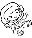 garcon métier cosmonaute astronaute espace