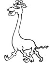 girafe dessin pour imprimer et colorier