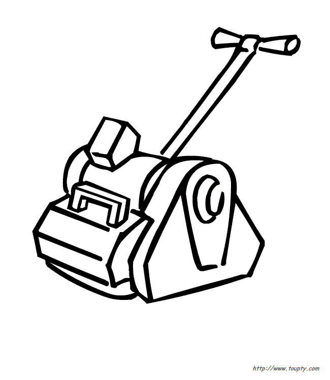 Coloriage Outils De Jardinage