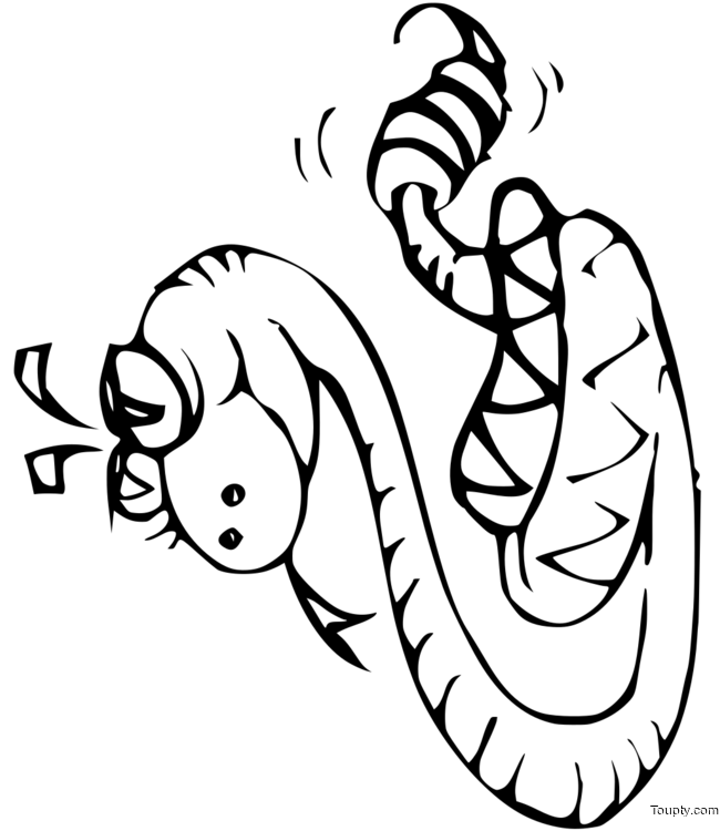 Coloriage Serpent A Imprimer Gratuit