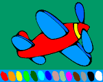 coloriage en ligne 1 avions