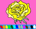 fleurs : colorier en ligne