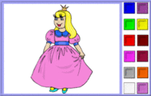 coloriage princesse 6 en ligne 
