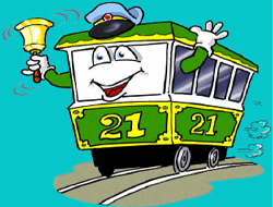 puzzles en ligne d'un petit tramway