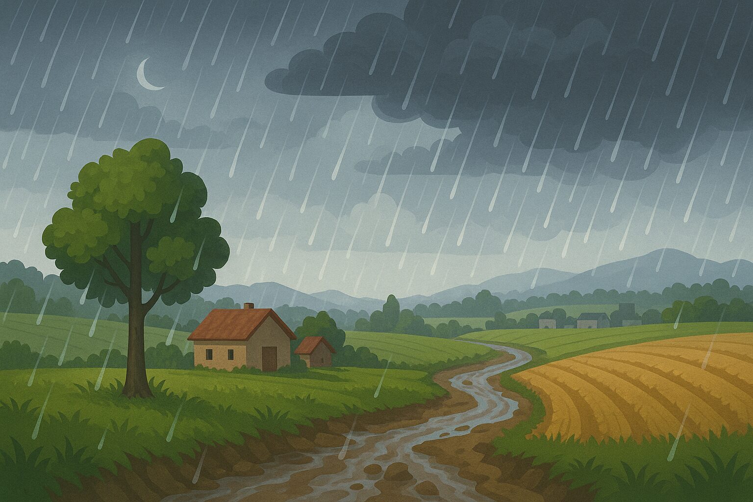 Vapeur et pluie : le grand voyage de l’eau expliqué aux enfants