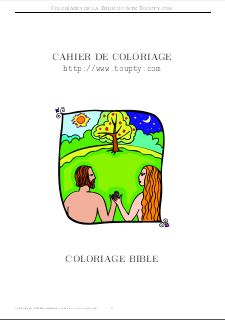 coloriage bible