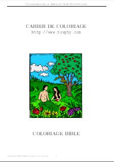 coloriage bible