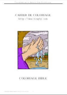 coloriage bible