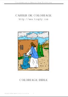 coloriage bible