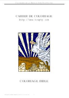 coloriage bible