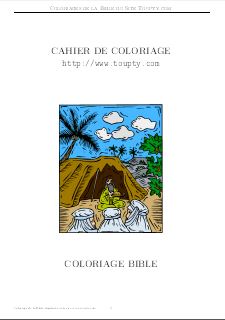 coloriage bible