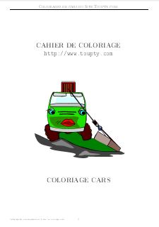 coloriage cars