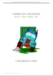 coloriage cars