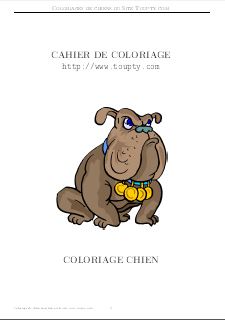 second livre de coloriage les chiens