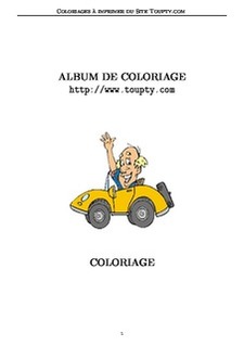 coloriage en-voiture