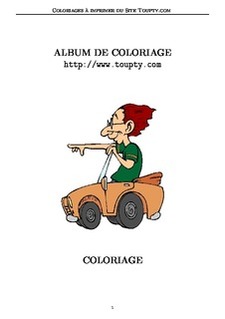 coloriage en-voiture