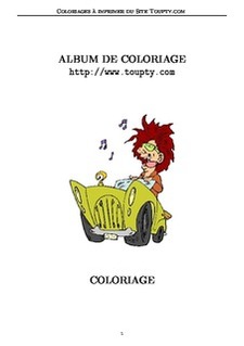 coloriage en-voiture