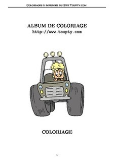 coloriage en-voiture