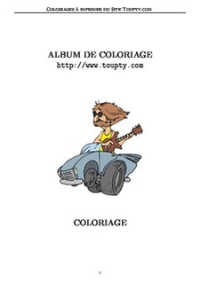 coloriage en-voiture