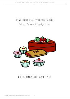 gateau a imprimer album de coloriage 3 pdf