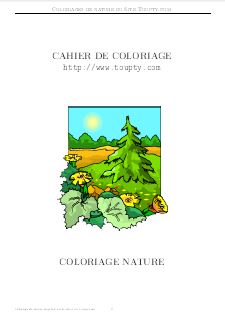 nature cahier de coloriage 3 pdf