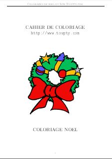 album 1 de coloriage de noel