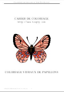 coloriage papillon