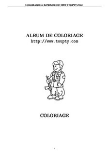 coloriage petits soldats