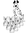 101 dalmatiens chiens