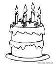 un trs joli gateau d'anniversaire