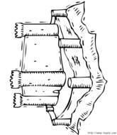 coloriage forteresse