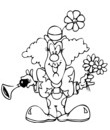 coloriage clown