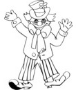 coloriage clown