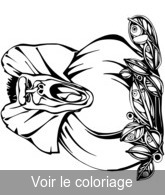 Coloriage Babouin Gueule Grande Ouverte | Toupty.com