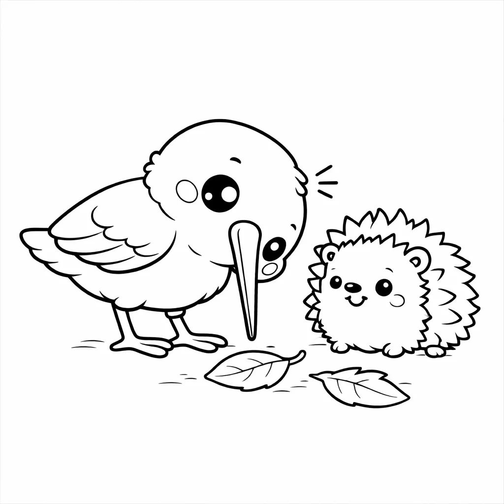 coloriage-becasse Page 13