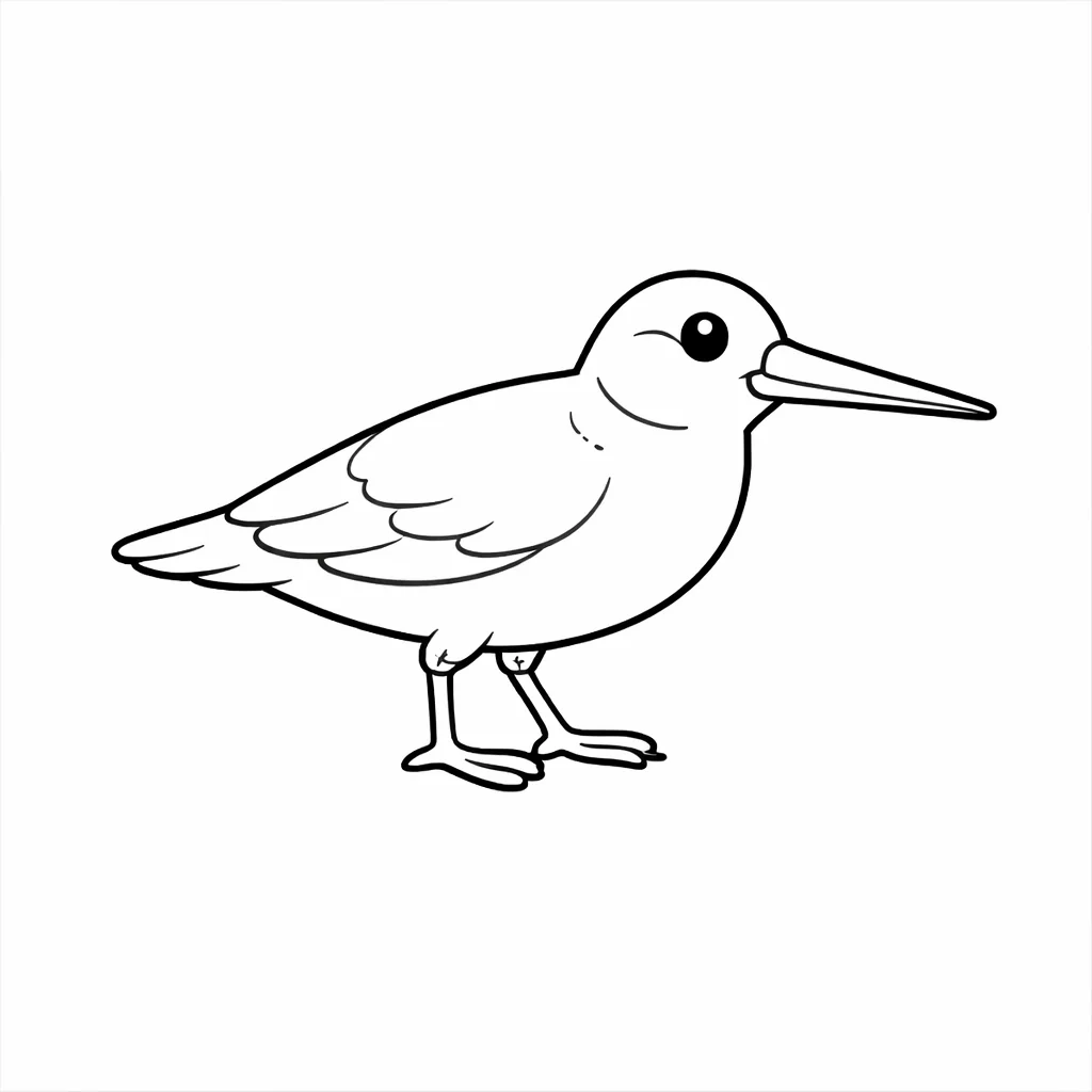 coloriage-becasse Page 3