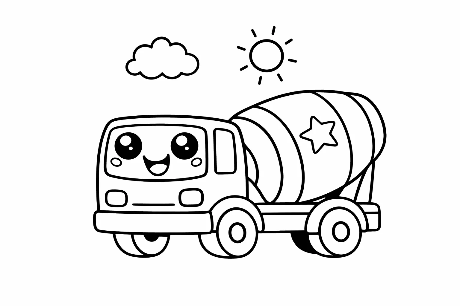 coloriage-betonniere Page 10