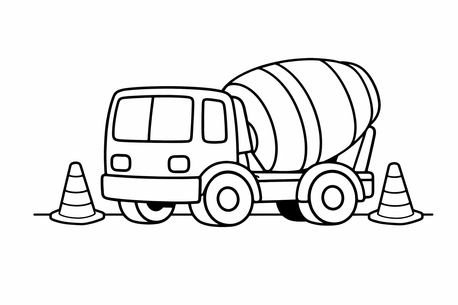 coloriage-betonniere Page 11