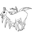 coloriage biche a imprimer pour colorier