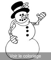 bonhomme de neige crocquisa imprimer