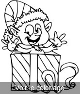 Coloriage cadeau noël en Ligne Gratuit à imprimer