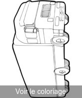 coloriage camion semi remorque