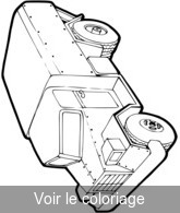 coloriage camion militaire