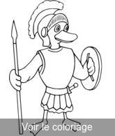 canard costume légionnaire