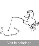 pêche au canard