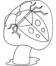 dessin 11 de champignon a imprimer