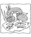 dessin 22 de champignon a imprimer