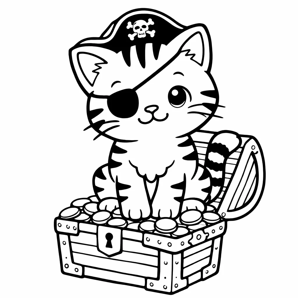 coloriage-chaton Page 6