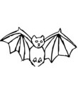 chauve-souris image a imprimer