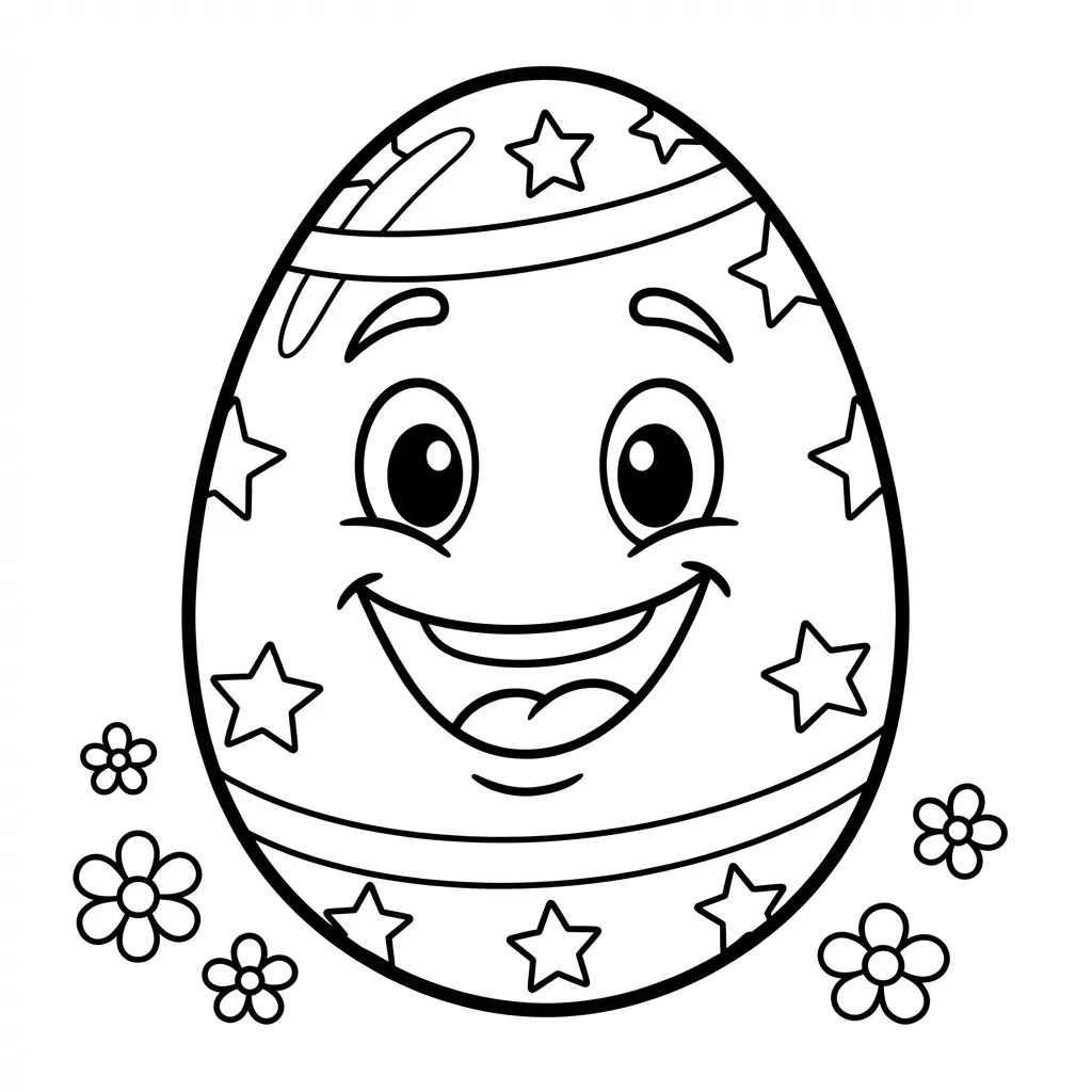 coloriage-chocolat-paques Page 1